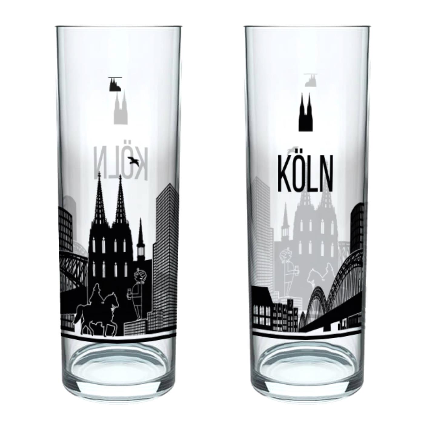 Kölschglas Skyline I