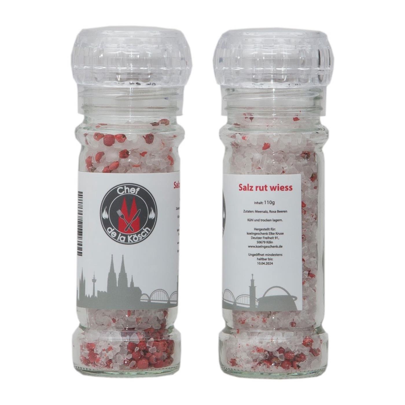 Chef de la Kösch Salz rut wiess, 110g