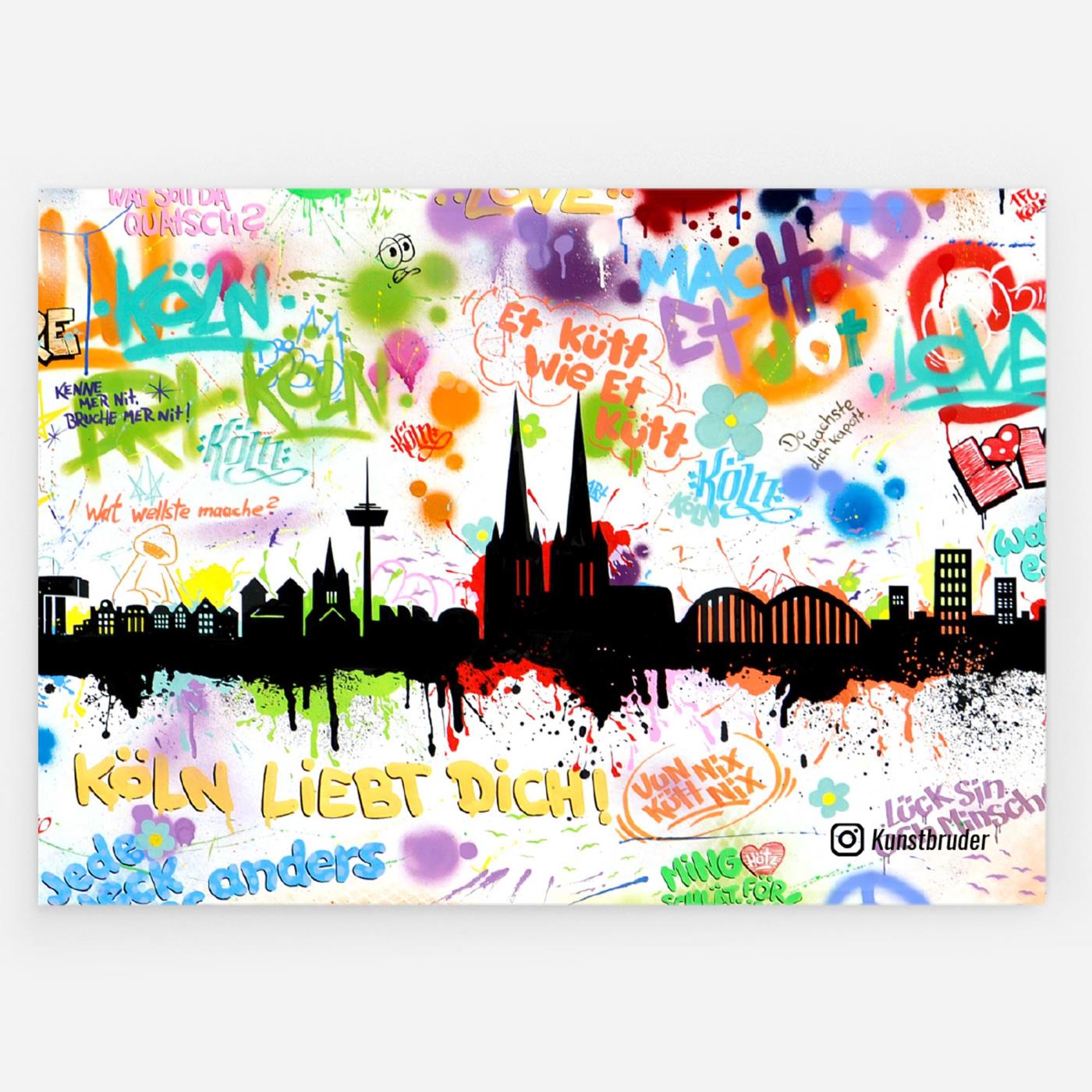 Aufkleber Köln Tags