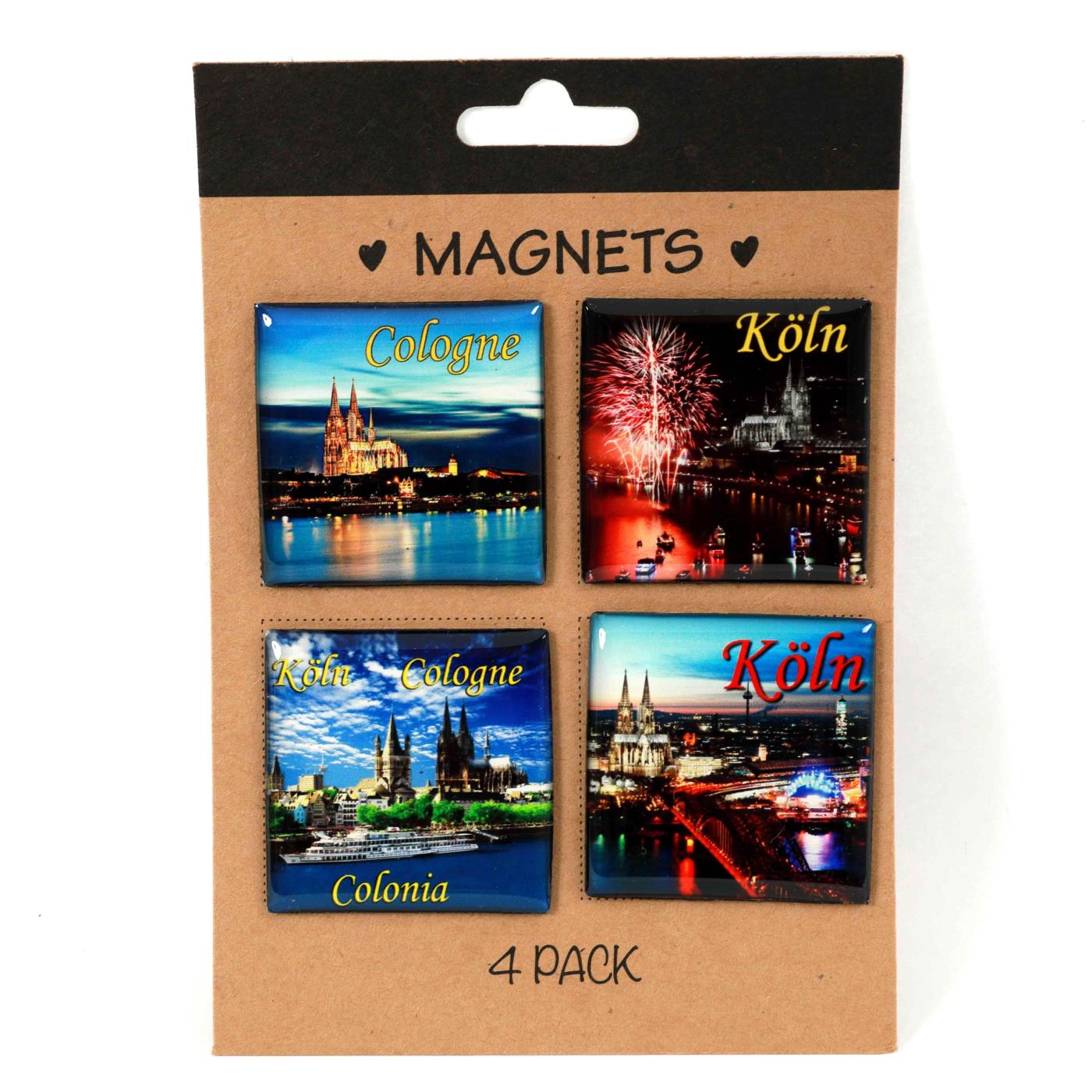 Magnet Set 4 Magnete Feuerwerk
