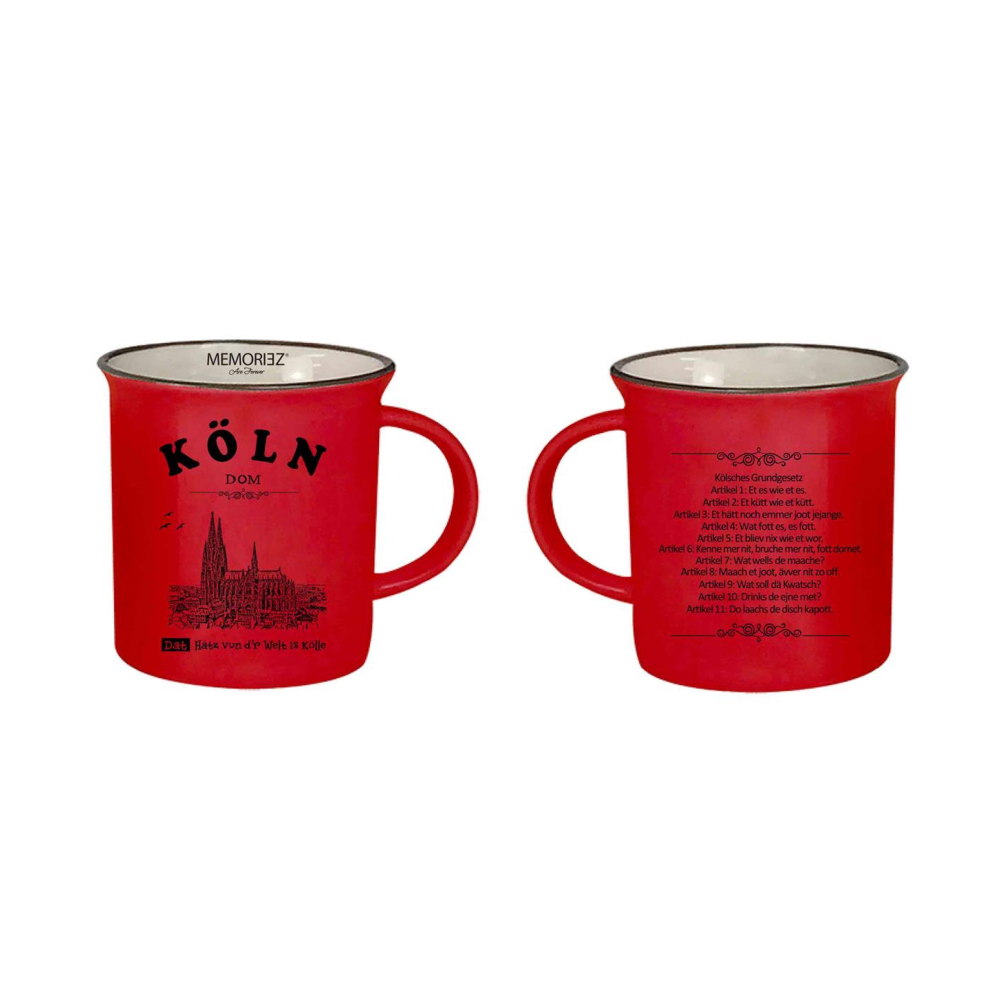 Kaffeetasse rot