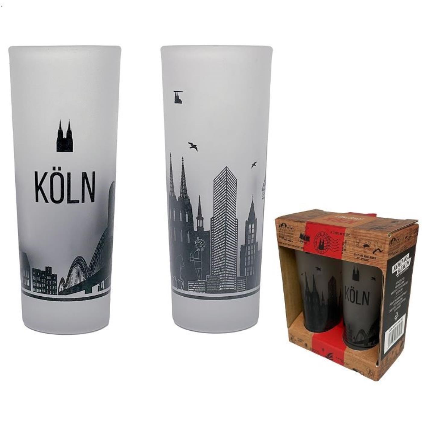 Schnapsglas 2er Set - Skyline