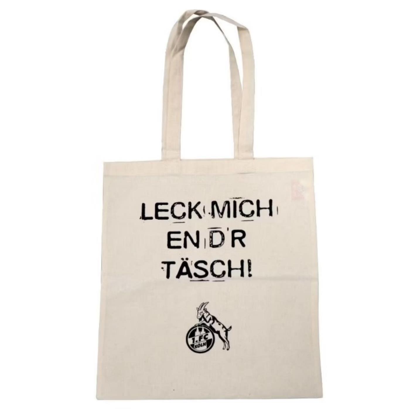 1. FC Köln Stoffbeutel Leck mich en d´r