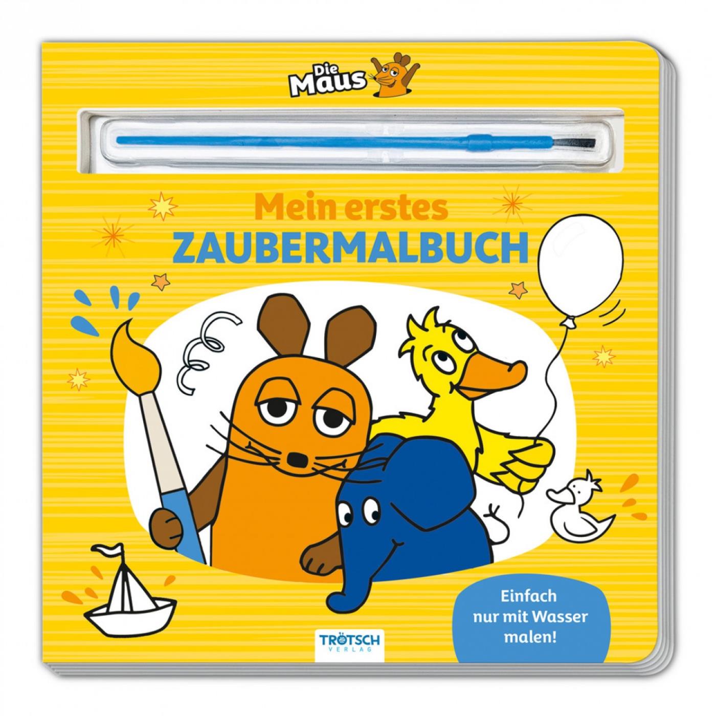 Mein erstes Zaubermalbuch "Die Maus"