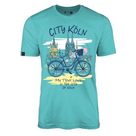 Köln T-Shirt "Fahrrad", Damen