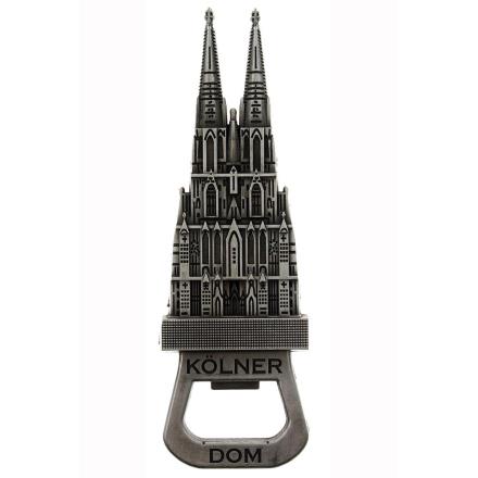 Flaschenöffnermagnet Dom silber