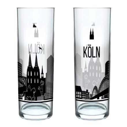 Kölschglas Skyline I