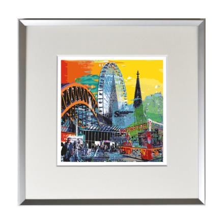 Köln Kunstdruck Riesenrad