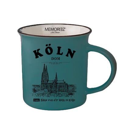 Kaffeetasse türkis