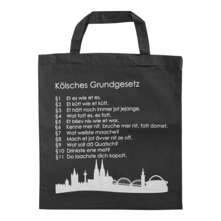 Baumwolltasche Kölsches Grundgesetz