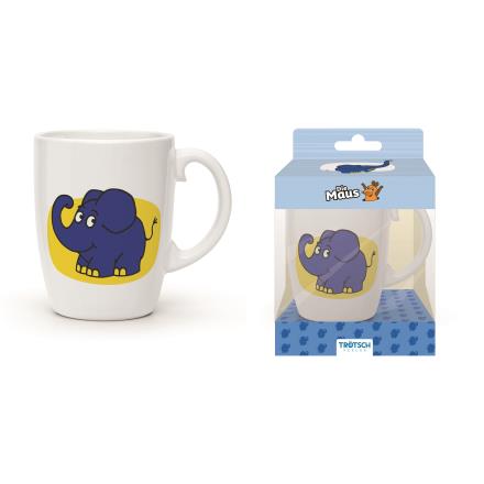 Die Maus Kindertasse Elefant
