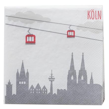 Cocktailserviette "Köln Panorama"