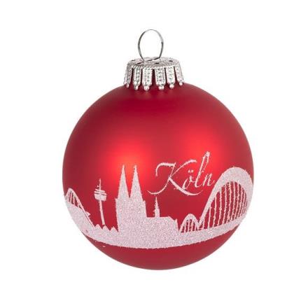 Christbaumkugeln Skyline 2er