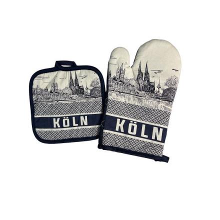 Topflappen / Kochhandschuh Set