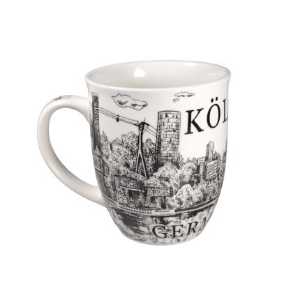 Kaffeetasse Stadtansicht
