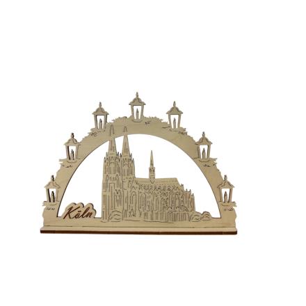 Mini-Schwibbogen Kölner Dom, groß