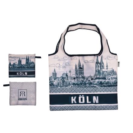 Faltbare Einkaufstasche - Skyline