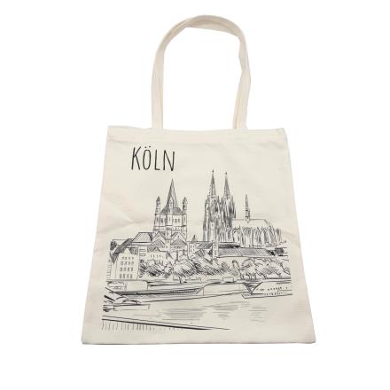 Köln Tasche mit Kölner Dom, natur