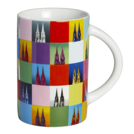 Tasse Dom bunt