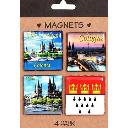 Magnet Set 4 Magnete Wappen 1
