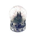 Schneekugel silber - klein 1
