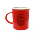 Kaffeetasse rot 3