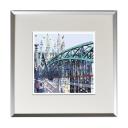 Köln Kunstdruck Hohenzollernbrücke 1