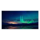 Leinwand Bild - Köln Polarlicht 2