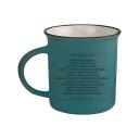 Kaffeetasse türkis 2