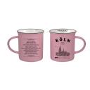 Kaffeetasse mit Grundgesetz, pink 1