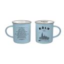 Kaffeetasse mit Grundgesetz, blau 1