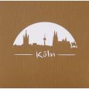 Pop-Up Karte Köln-Panorama mit Kölner Dom 2