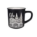 Köln Kaffeetasse - Domstadt, schwarz 1