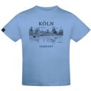 T-Shirt Skyline - Kinder, hellblau 1