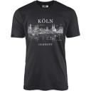 T-Shirt Skyline schwarz, Herren 1