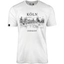 T-Shirt Skyline weiß, Herren 1