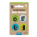 Buttons Der Maulwurf 4er Set 1