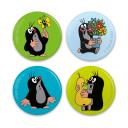 Buttons Der Maulwurf 4er Set 2