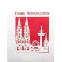 Pop-Up Karte Skyline - Frohe Weihnachten 2