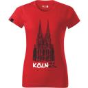 Köln-T-Shirt mit Dom-Motiv, Damen 1