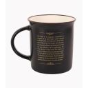 Kaffeetasse mit Köler Dom in schwarz 2
